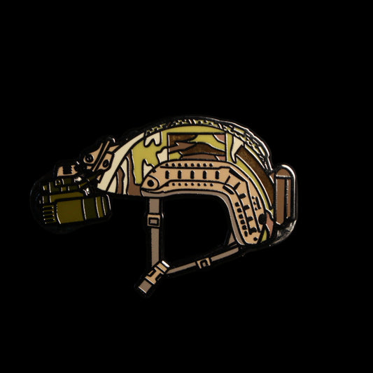 HELMET LAPEL PIN